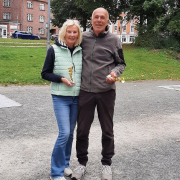 Drittplatzierte LM Tireur Eddi und Paul